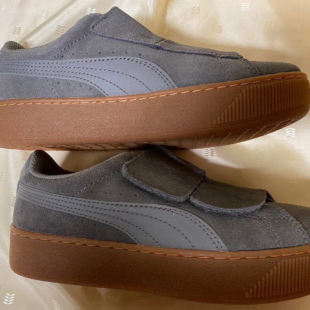 Puma Velcro Suede Comfort Shoes